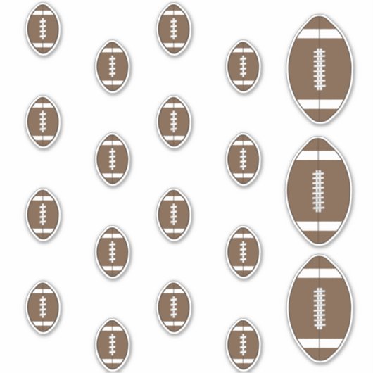 Football Stickers Set シール (正面)