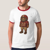 Football Teddy T-shirt Tシャツ (正面)