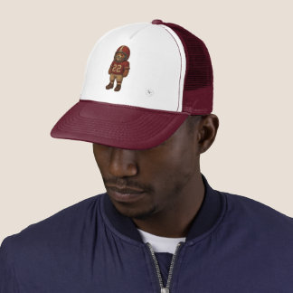 Football Teddy trucker hat キャップ