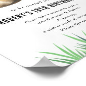 Football Time Capsule 1st birthday  ポスター (角)