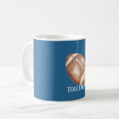 Football Touchdown コーヒーマグカップ (正面左)