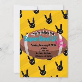 Football Watch Party 招待状