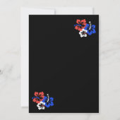 Football Watch Party Invitation 招待状 (裏面)