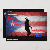 Football Watch Party Invitation 招待状 (正面/裏面)