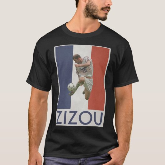 Football - Zidane Classic T-Shirt Tシャツ (正面)