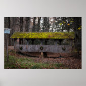 Footbridge in Fall ポスター (正面)