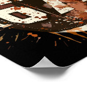 Footbyll 67 Six Seven Alpha Slang 6 7 Meme Kids Te ポスター (角)