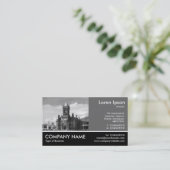 Footed写真 – 60pcグレー –  名刺 (スタンド正面)