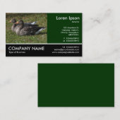 Footed写真 – Greylag Geese 名刺 (正面/裏面)