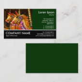 Footed Photo メリー --Go-round Horses 名刺 (正面/裏面)