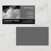 Footed Photo - 60pc Gray – ドラマチックな空 名刺 (正面/裏面)
