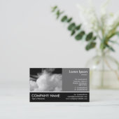 Footed Photo - 60pc Gray – ドラマチックな空 名刺 (スタンド正面)