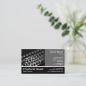 Footed Photo - 60pc Gray -ヴィンテージタイプライター 名刺 (スタンド正面)