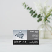Footed Photo - 60pc Gray – 接続球体 名刺 (スタンド正面)