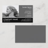 Footed Photo - 60pc Gray - Poseidon's Wife 名刺 (正面/裏面)