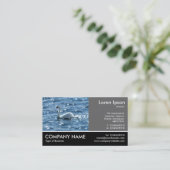 Footed Photo - 60pc Gray - Swan 名刺 (スタンド正面)