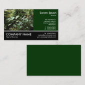 Footed Photo - Botanical Gardens 名刺 (正面/裏面)