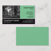 Footed Photo - Dayed Green - In the Woods 名刺 (正面/裏面)