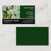 Footed Photo - Dk Green – 蜂蜜を作る 名刺 (正面/裏面)