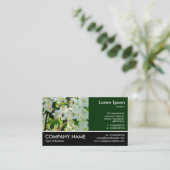 Footed Photo - Dk Green – 蜂蜜を作る 名刺 (スタンド正面)