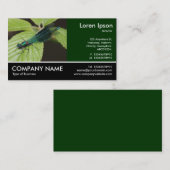 Footed Photo - Dragonfly 名刺 (正面/裏面)