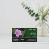 Footed Photo - Geranium Endressii 名刺 (スタンド正面)