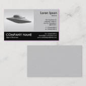 Footed Photo - Lt Gray - 飛んでいる Soser 名刺 (正面/裏面)