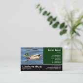 Footed Photo - Mallard Duck 名刺 (スタンド正面)