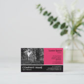 Footed Photo - Regal Red - In the Woods 名刺 (スタンド正面)