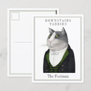 FOOTMAN CATポストカード ポストカード