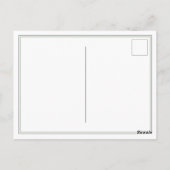 FOOTMAN CATポストカード ポストカード (裏面)