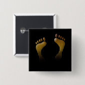 Footprint 缶バッジ (正面&裏面)