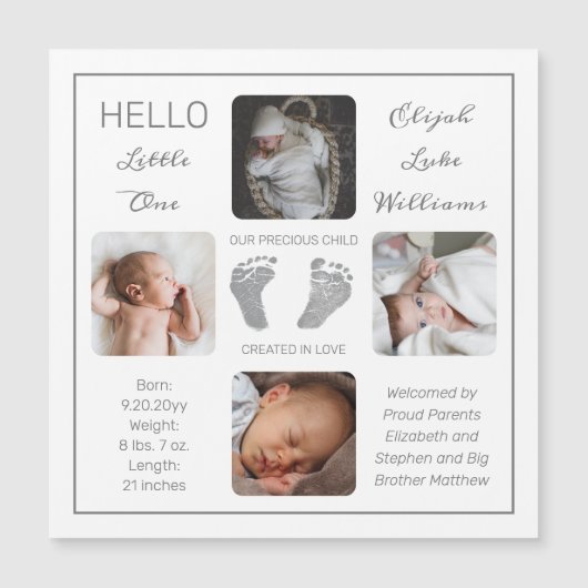 Footprint Magnetic Photo Birth発表 (正面)