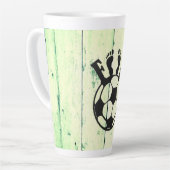 Footprint of Victory カフェラテマグ (左アングル)