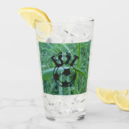 Footprint of Victory タンブラーグラス (アイス正面)