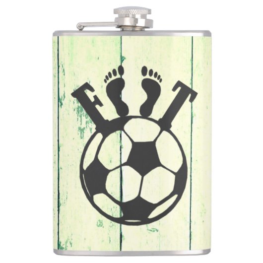 Footprint of Victory フラスク (正面)