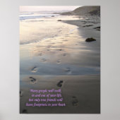 Footprints ポスター (正面)