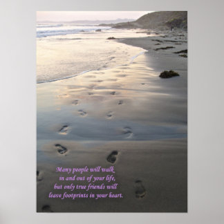 Footprints ポスター