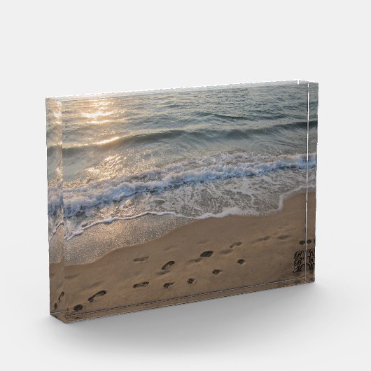 Footprints in the Sand フォトブロック (左)