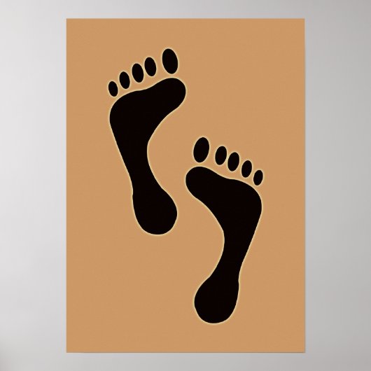 Footprints Poster ポスター (正面)