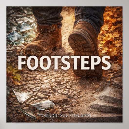 Footsteps アルバム カバー ポスター (正面)