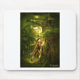 。.forのfaeryのフォークは古いカシに住んでいます マウスパッド