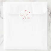 For 焼いた You Berry Label ラウンドシール (バッグ)