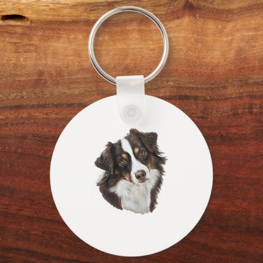 For a dog lover キーホルダー (正面)