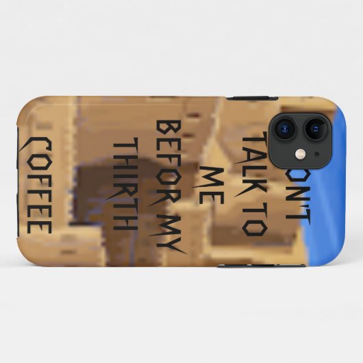 FOR ALL THE LOVERS OF COFFEE Case-Mate iPhoneケース (裏面(横))