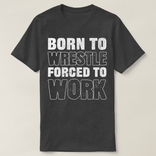 For All Wrestlers And Wrestling Lovers Wrestling 1 Tシャツ (デザイン正面)