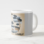 For animals lover ジャンボコーヒーマグカップ (正面右)