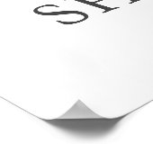 For Any Party - Pumpkins and Succulents Welcome Po ポスター (角)