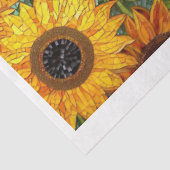 For Artists and Crafters Mosaic Sunflower Texture 薄葉紙 (詳細)