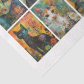 For Artists Cat Themed Junk Journal Ephemera 薄葉紙 (詳細)